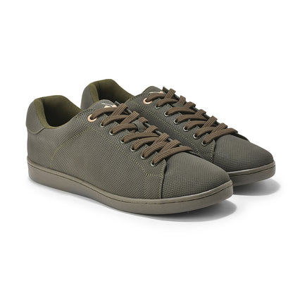 Casual Sneaker Shoes for Men | Lightweight & Comfortable with Cushioned Insole PU Upper TPR Sole Lace Up Closure