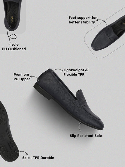 Men's Navy Solid Formal Shoes