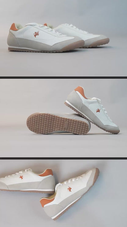 Casual Sneakers Shoes for Men | Lightweight & Comfortable with Cushioned Insole Polyurethane (PU) Upper TPR Sole Lace Up Closure
