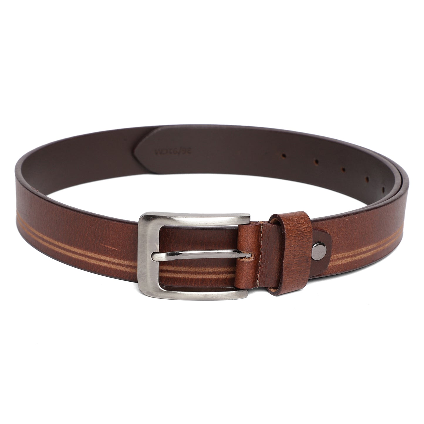 Cantabil Men Designer Brown Belt (6802257543307)