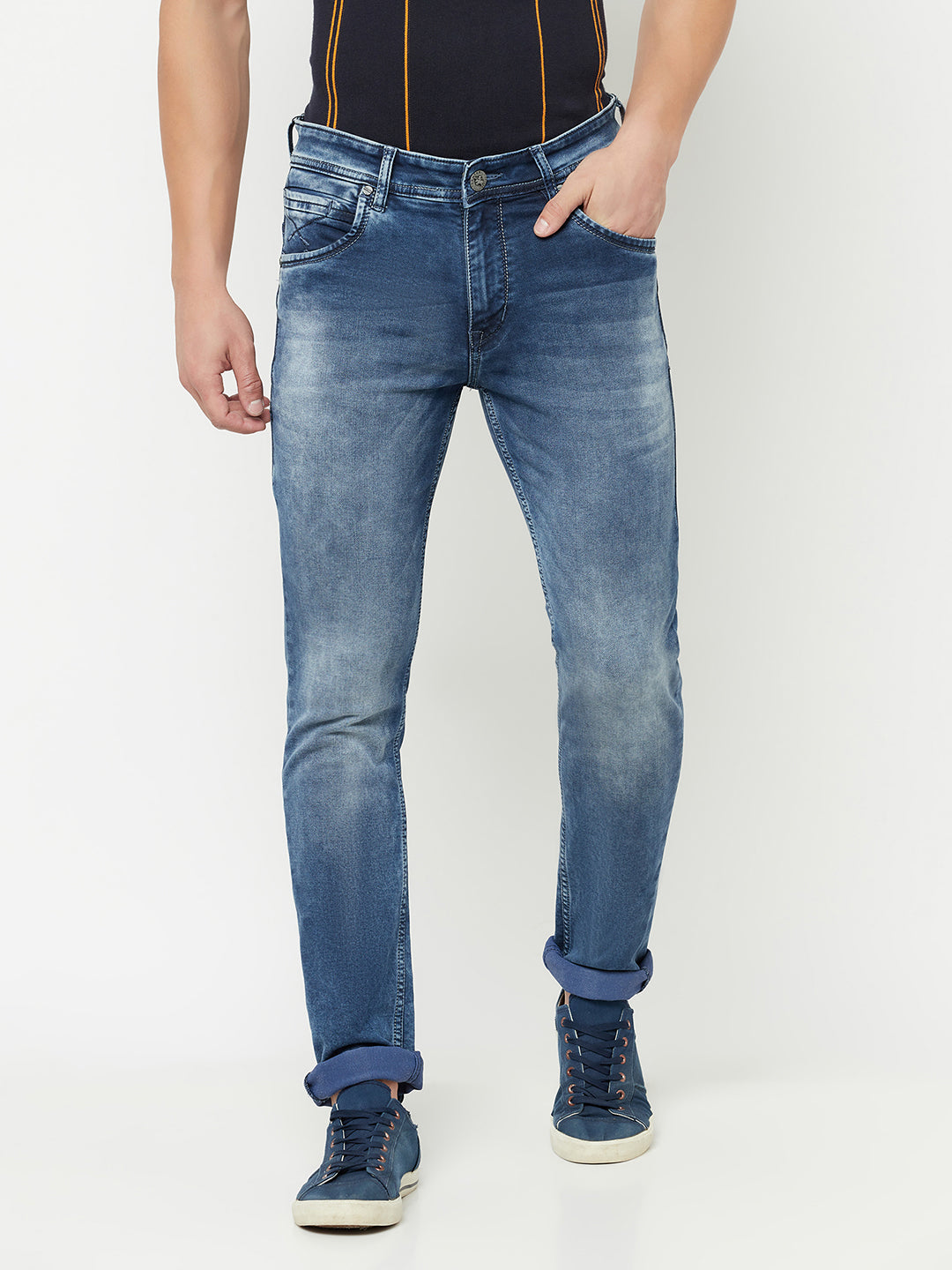 Cantabil Blue Men's Denim (6826978115723)