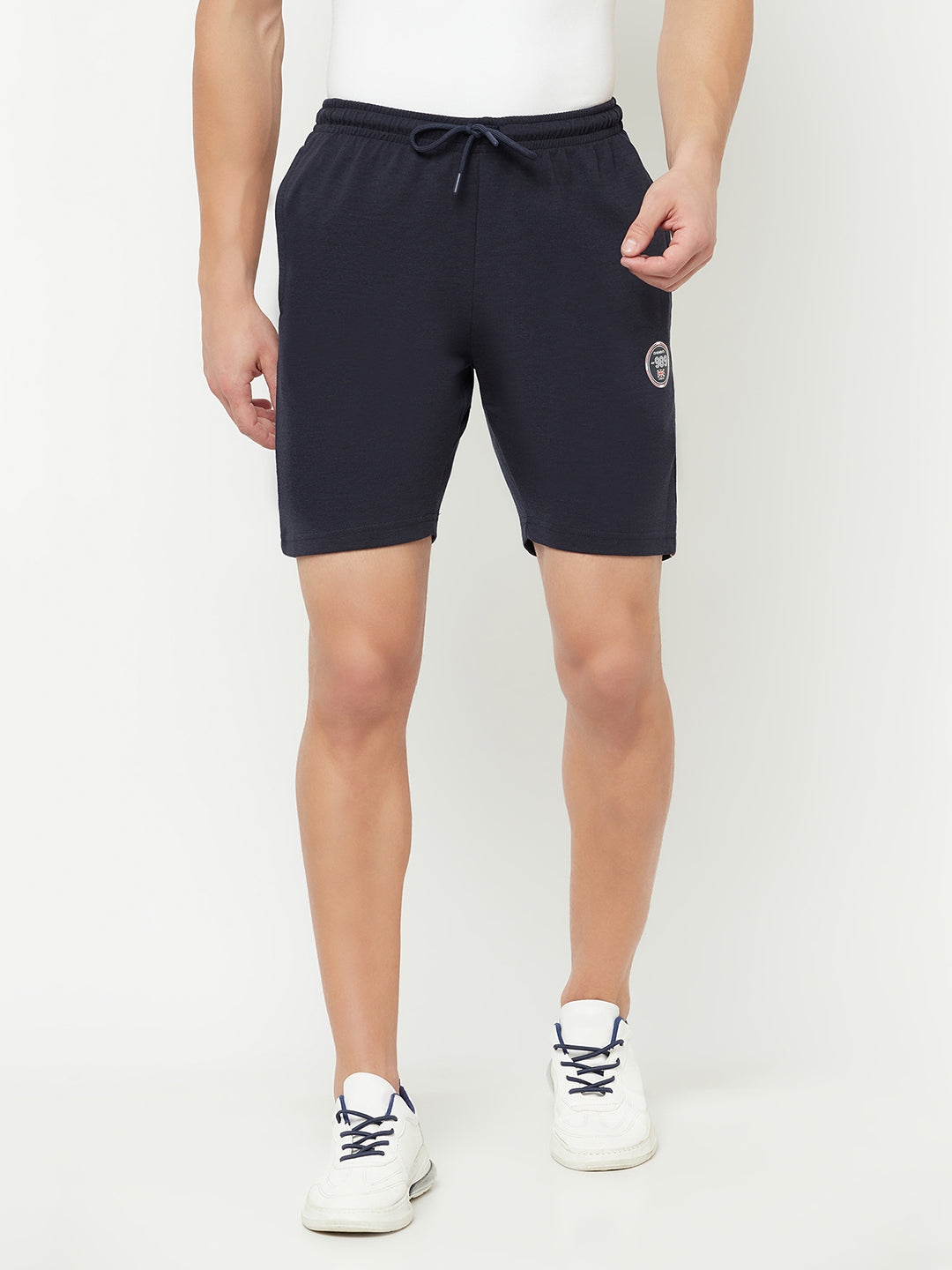 Cantabil Men's Navy Bermuda (6822693929099)