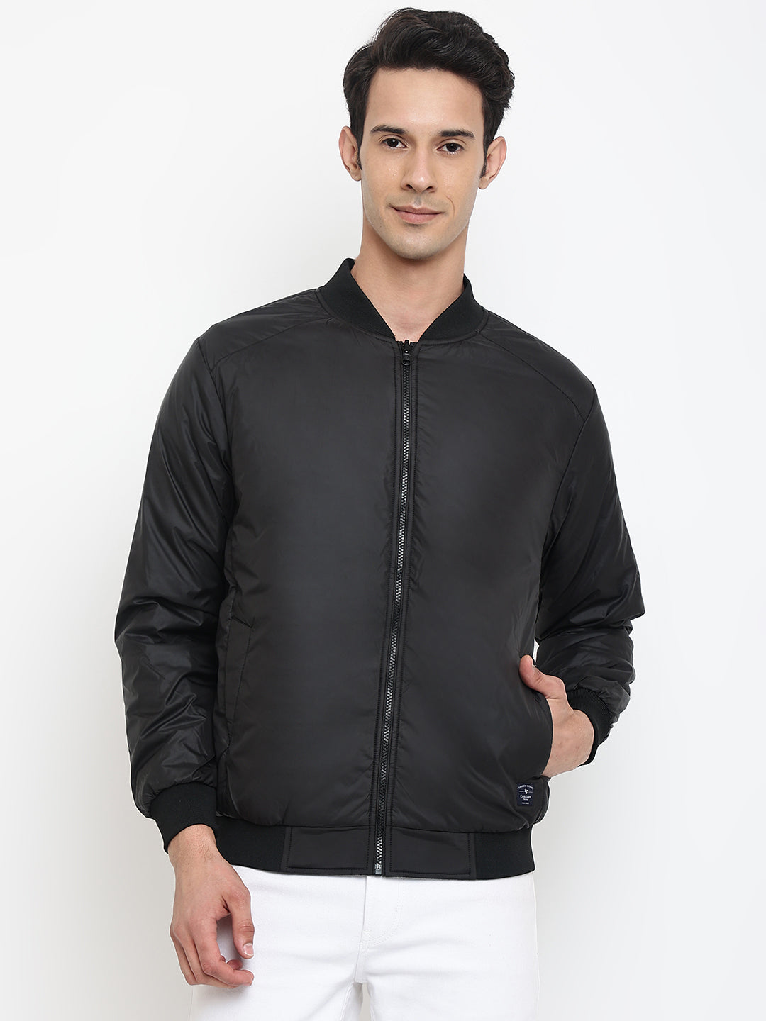 Cantabil Men Black Jacket (7047855997067)