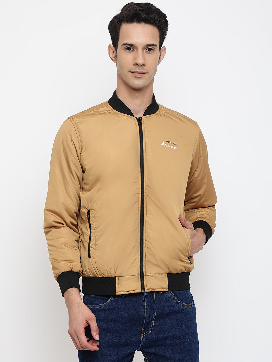 Cantabil Men Mustard Jacket (7047827030155)