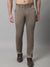 Cantabil Men Khaki Cotton Blend Printed Regular Fit Casual Trouser (7071162728587)