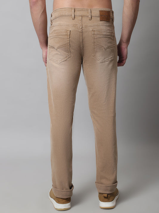 Cantabil Men's Khaki Denim (7070258921611)