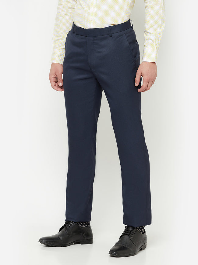 Buy Cantabil Dark Grey Flat Front Trousers for Men Online  Tata CLiQ