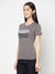 Cantabil Women's Grey T-Shirts (6822459801739)