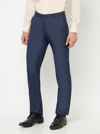 Cantabil Men's Navy Formal Trousers (6827928977547)