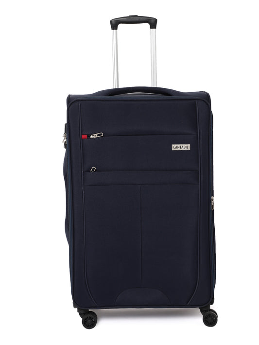 Cantabil Navy Soft 28 Inch Trolly Bag (7067945762955)