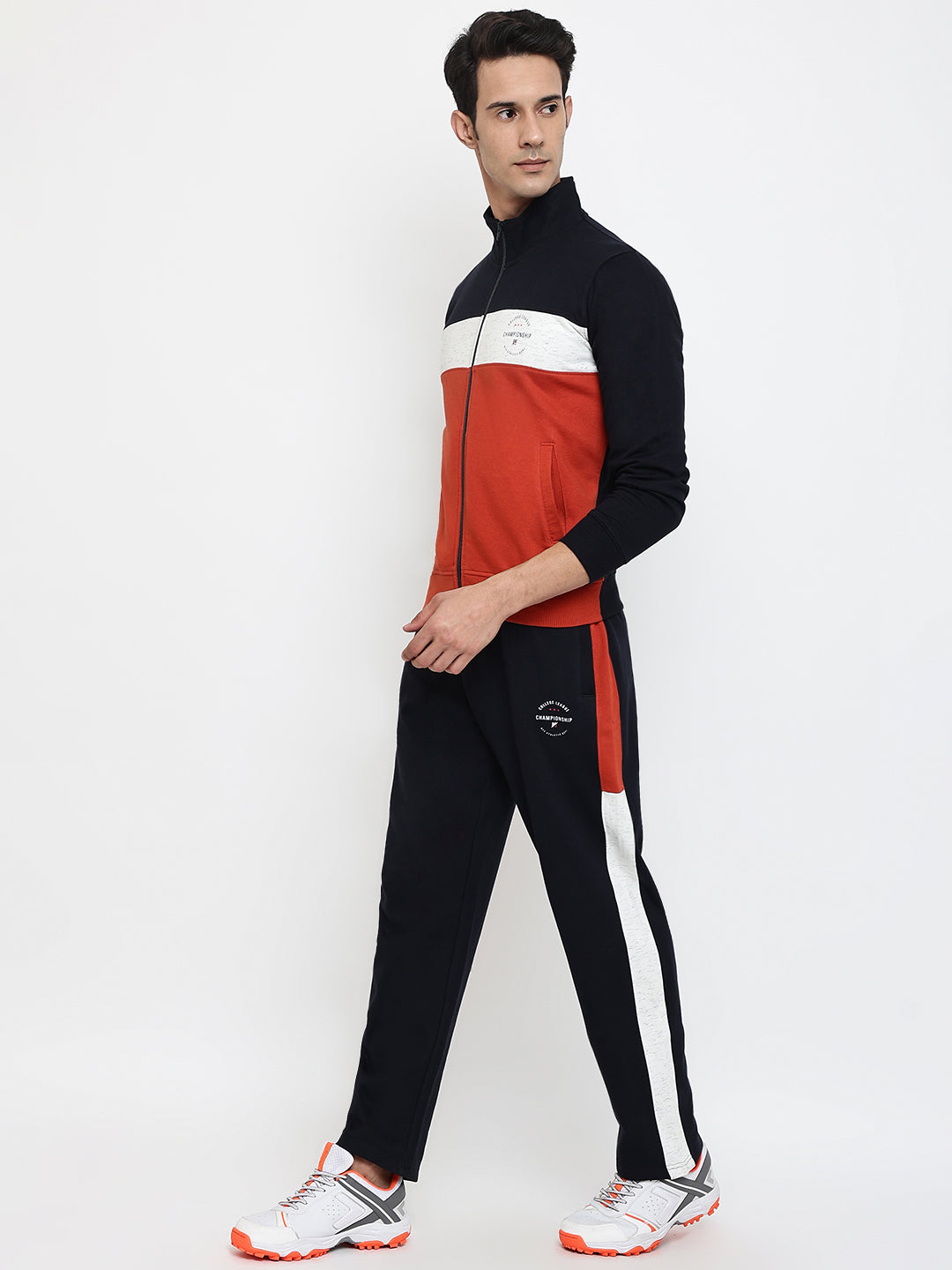 Cantabil Men Orange Tracksuit (7047867662475)