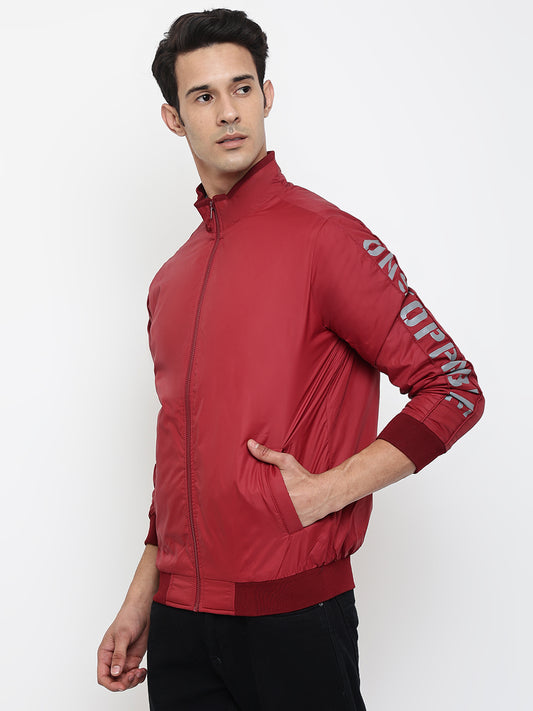 Cantabil Men Maroon Jacket (7047836041355)