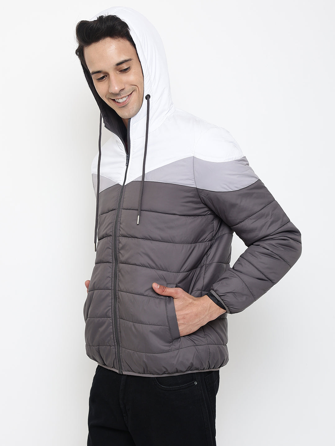 Cantabil Men Grey Jacket (7047853408395)