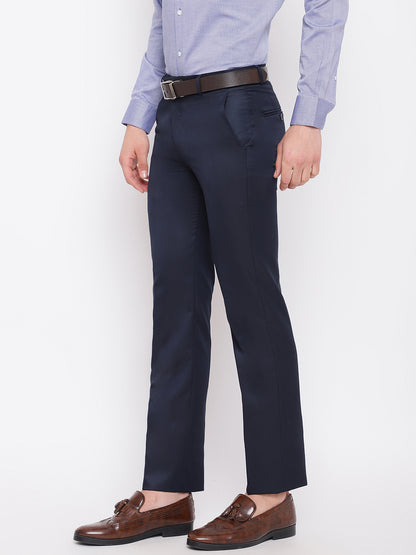 Cantabil Mens Navy Trouser (7069518168203)