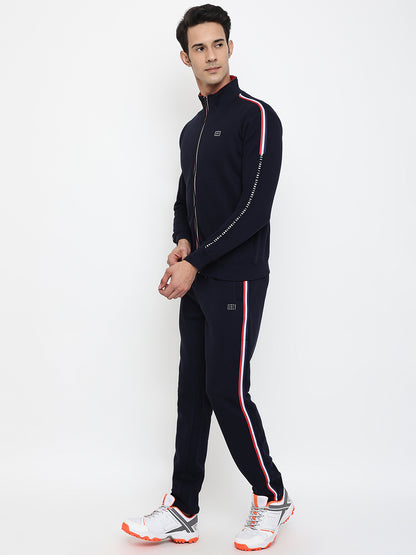 Cantabil Men Navy Blue Tracksuit (7047865139339)