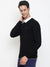 Cantabil Men Black Sweater (7047807828107)