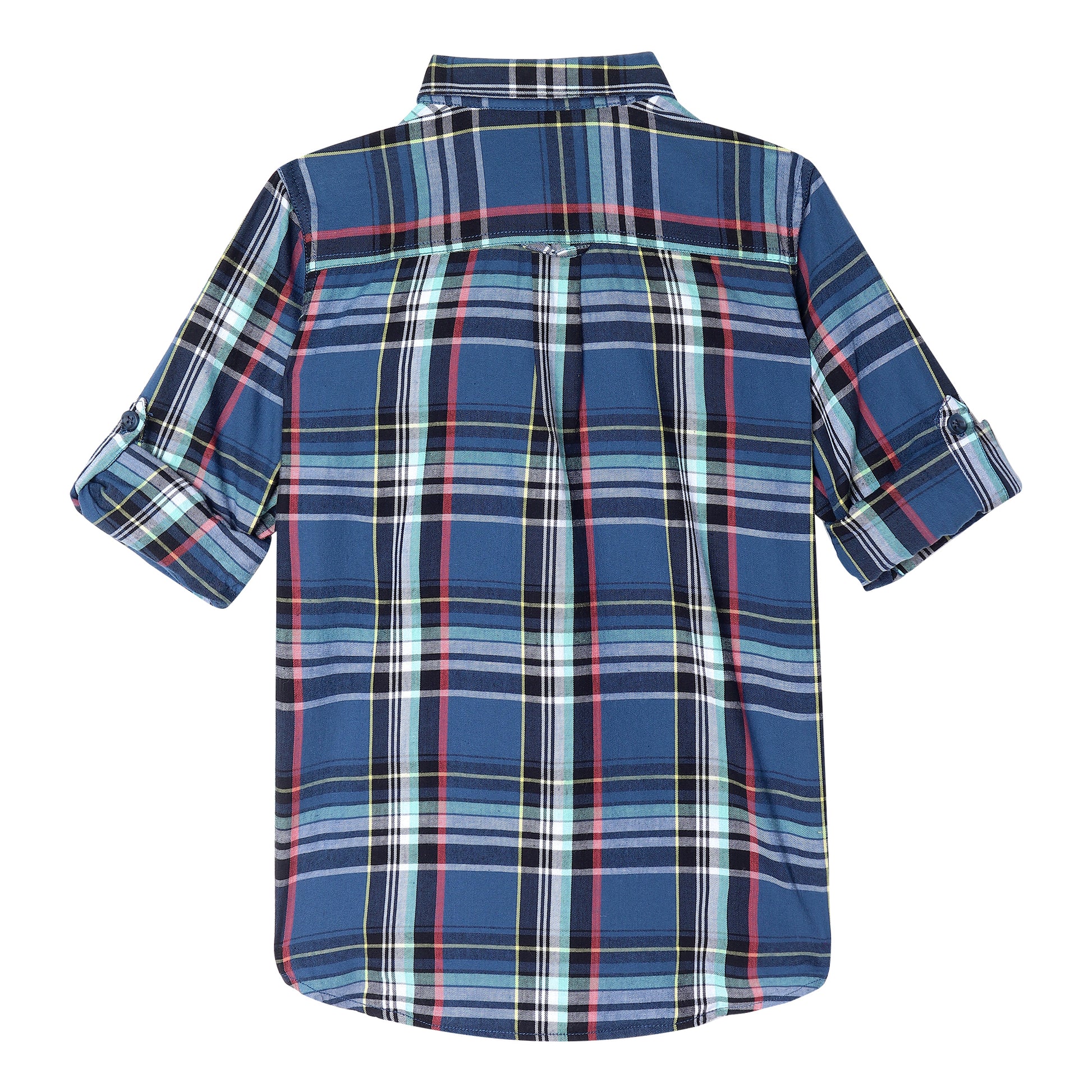 Cantabil Boys Navy Blue Shirt (7087091777675)