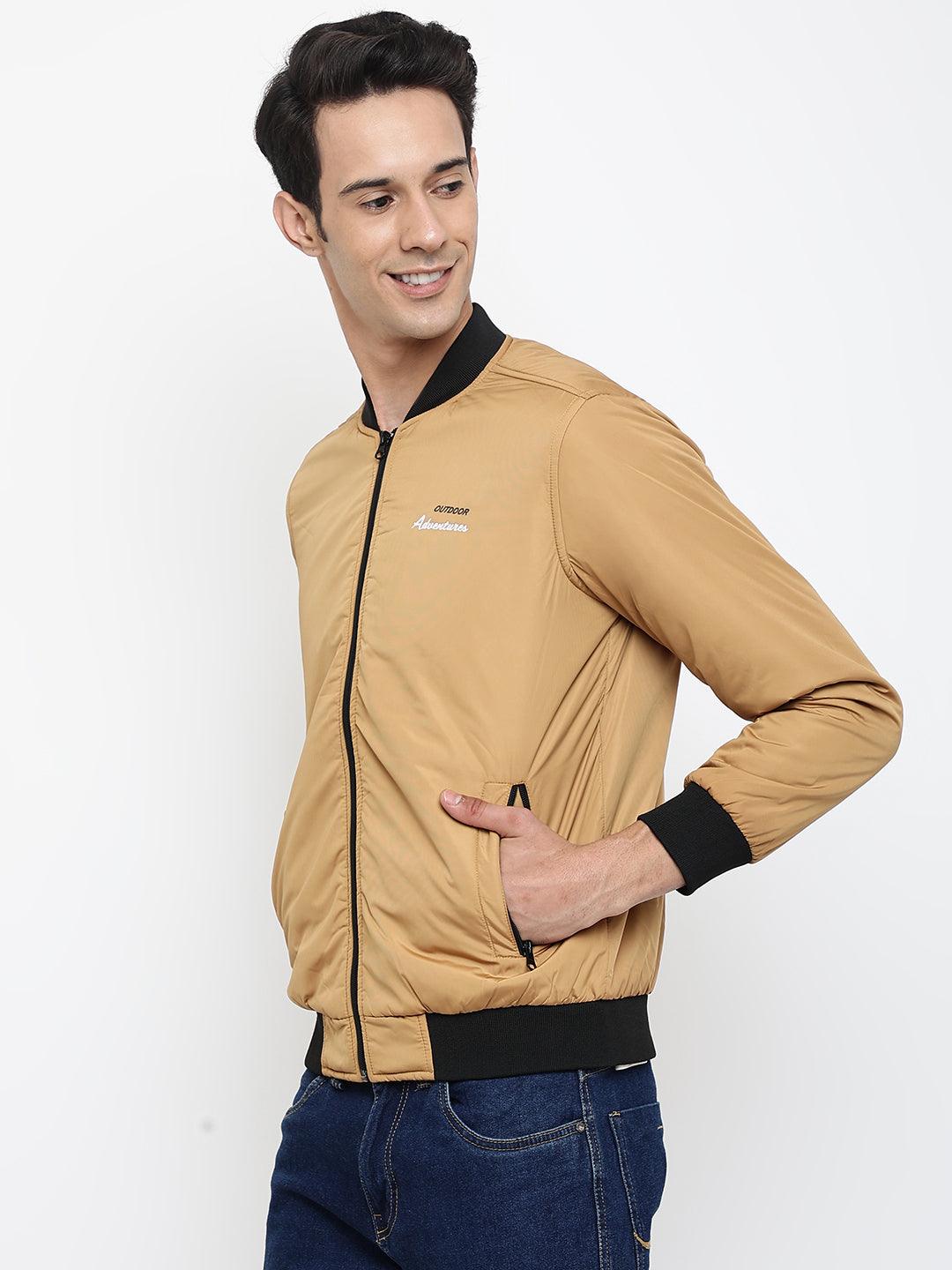 Cantabil Men Mustard Jacket (7047827030155)