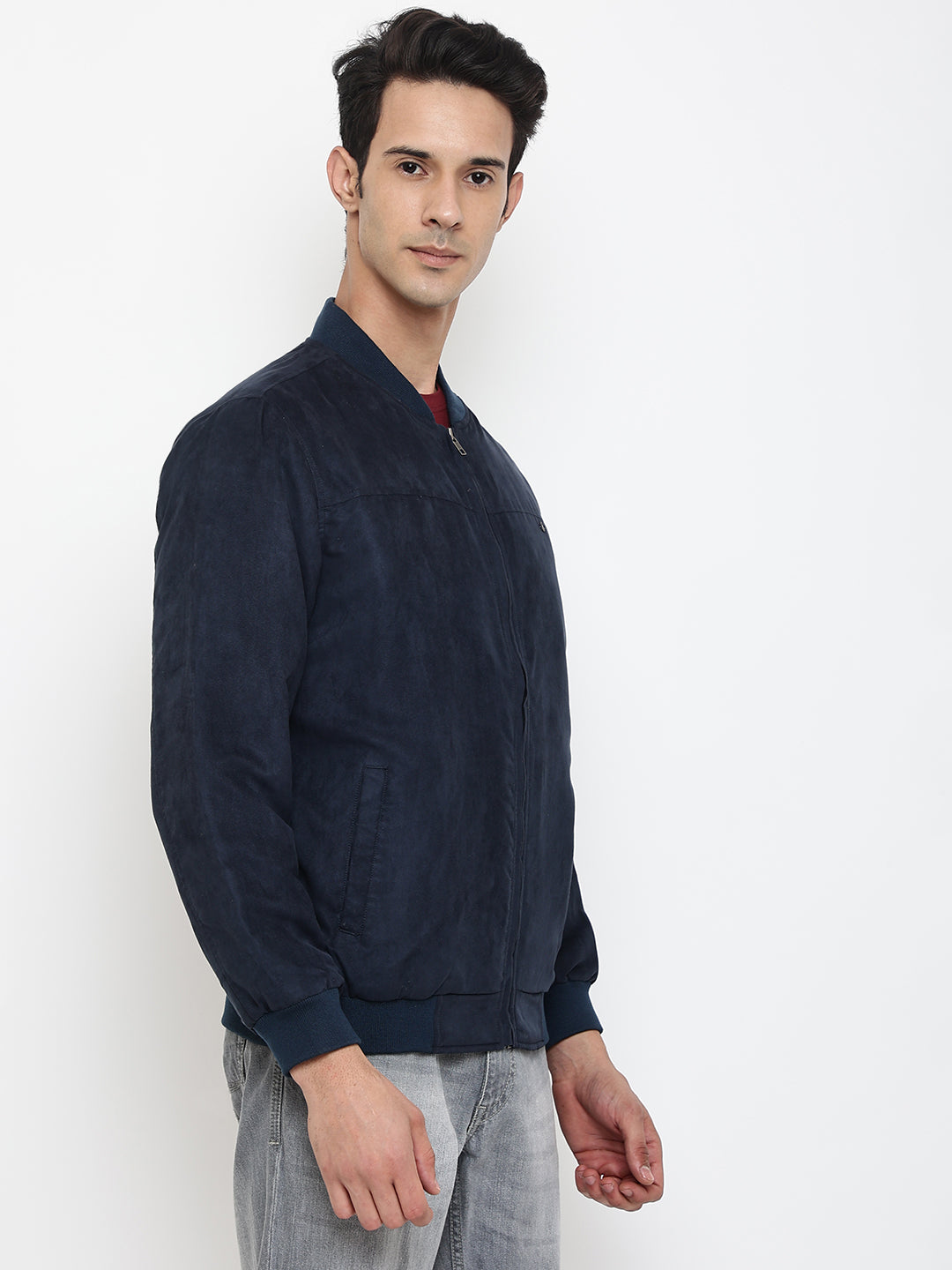 Cantabil Men Blue Jacket (7047834271883)