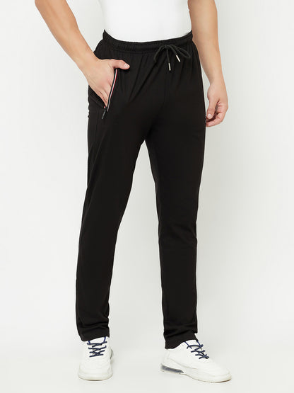 Cantabil Men's Black Track Pant (6827854135435)