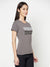 Cantabil Women's Grey T-Shirts (6822459801739)