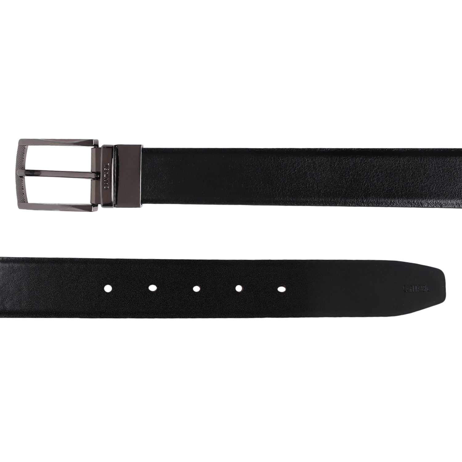 Cantabil Men Black Brown Belt (6802279891083)