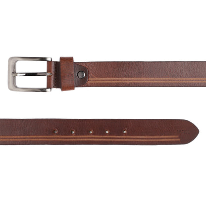 Cantabil Men Designer Brown Belt (6802257543307)