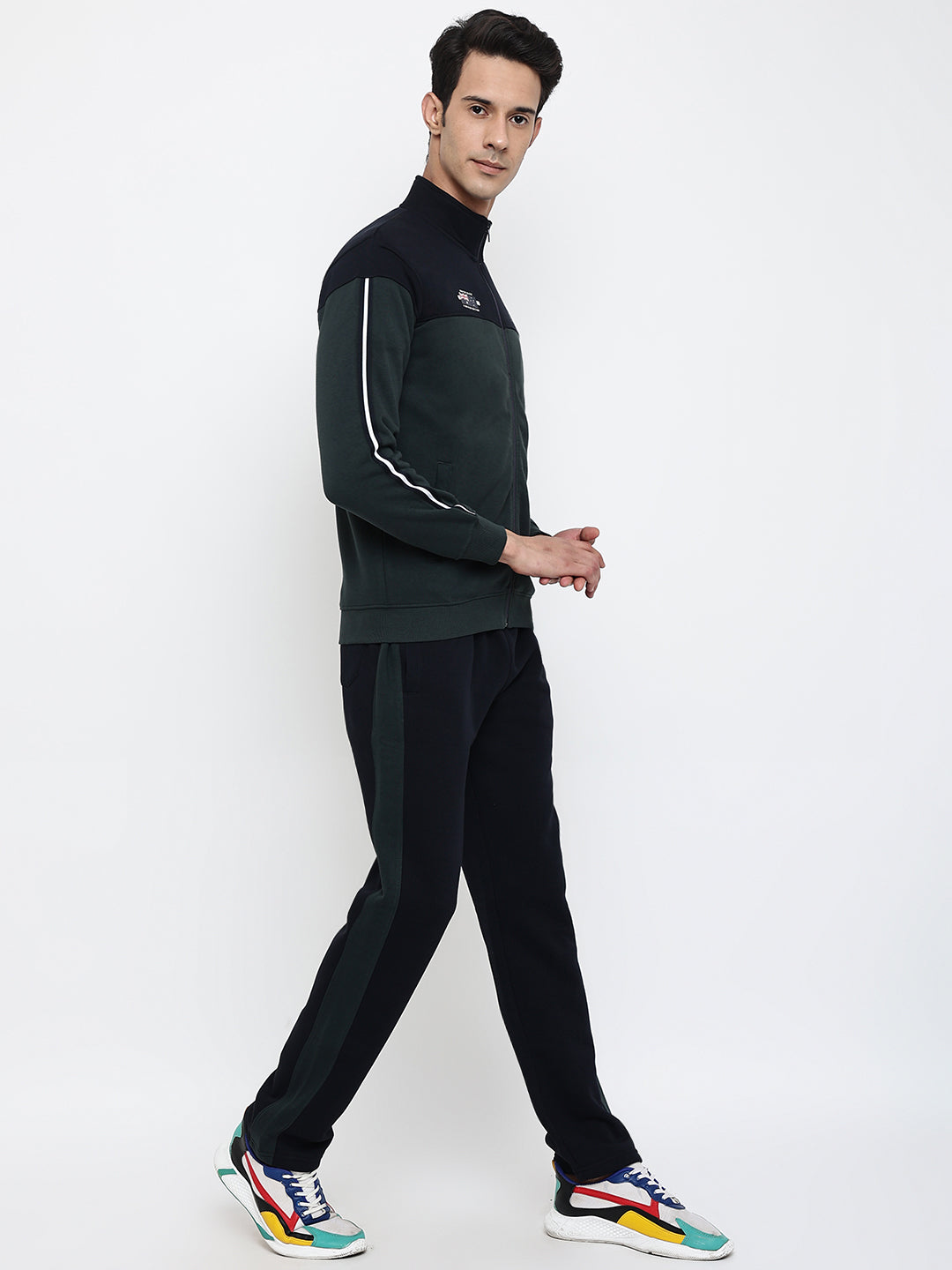 Cantabil Men Green Tracksuit (7047860322443)