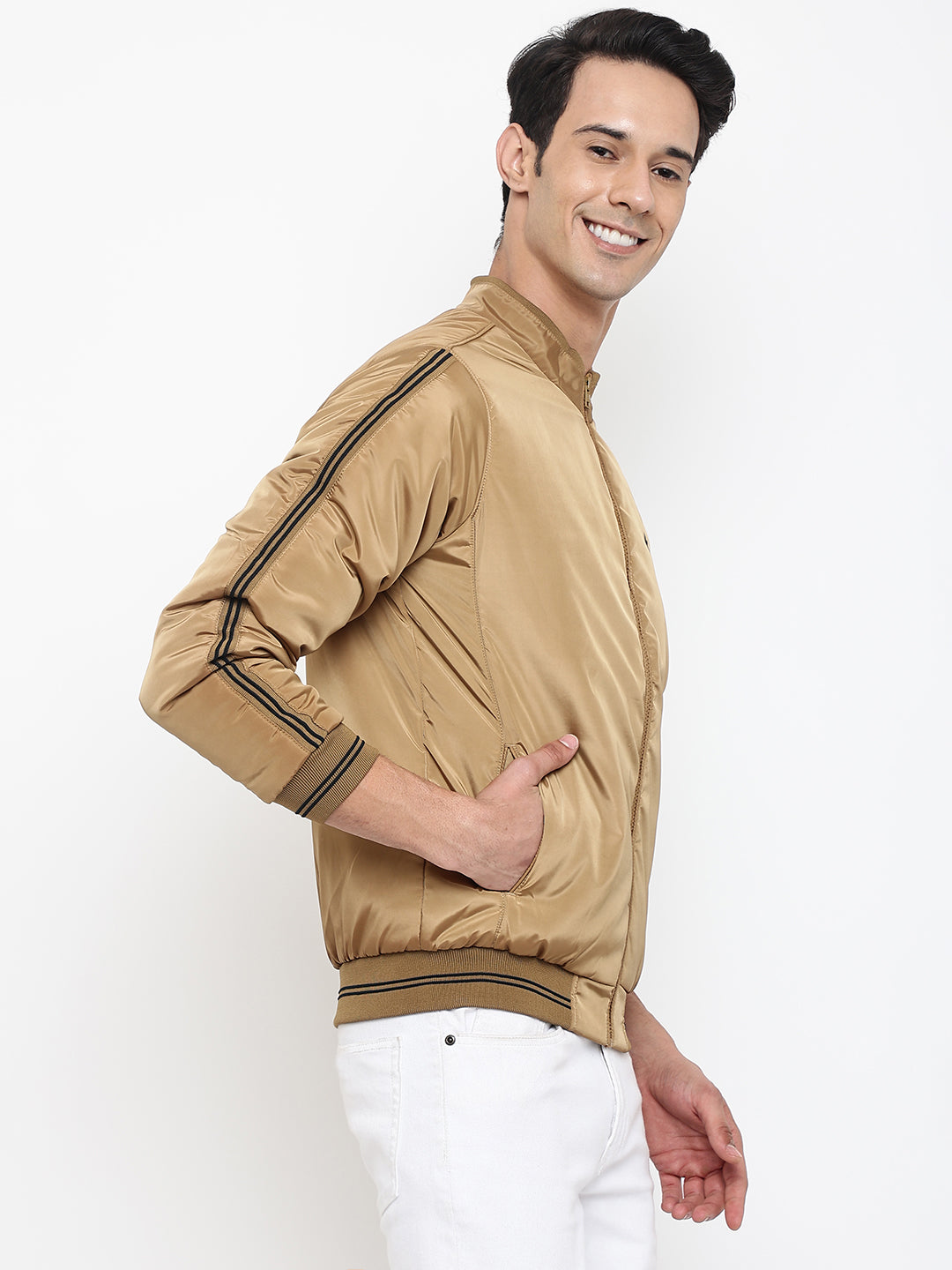 Cantabil Men Khaki Jacket (7047820312715)