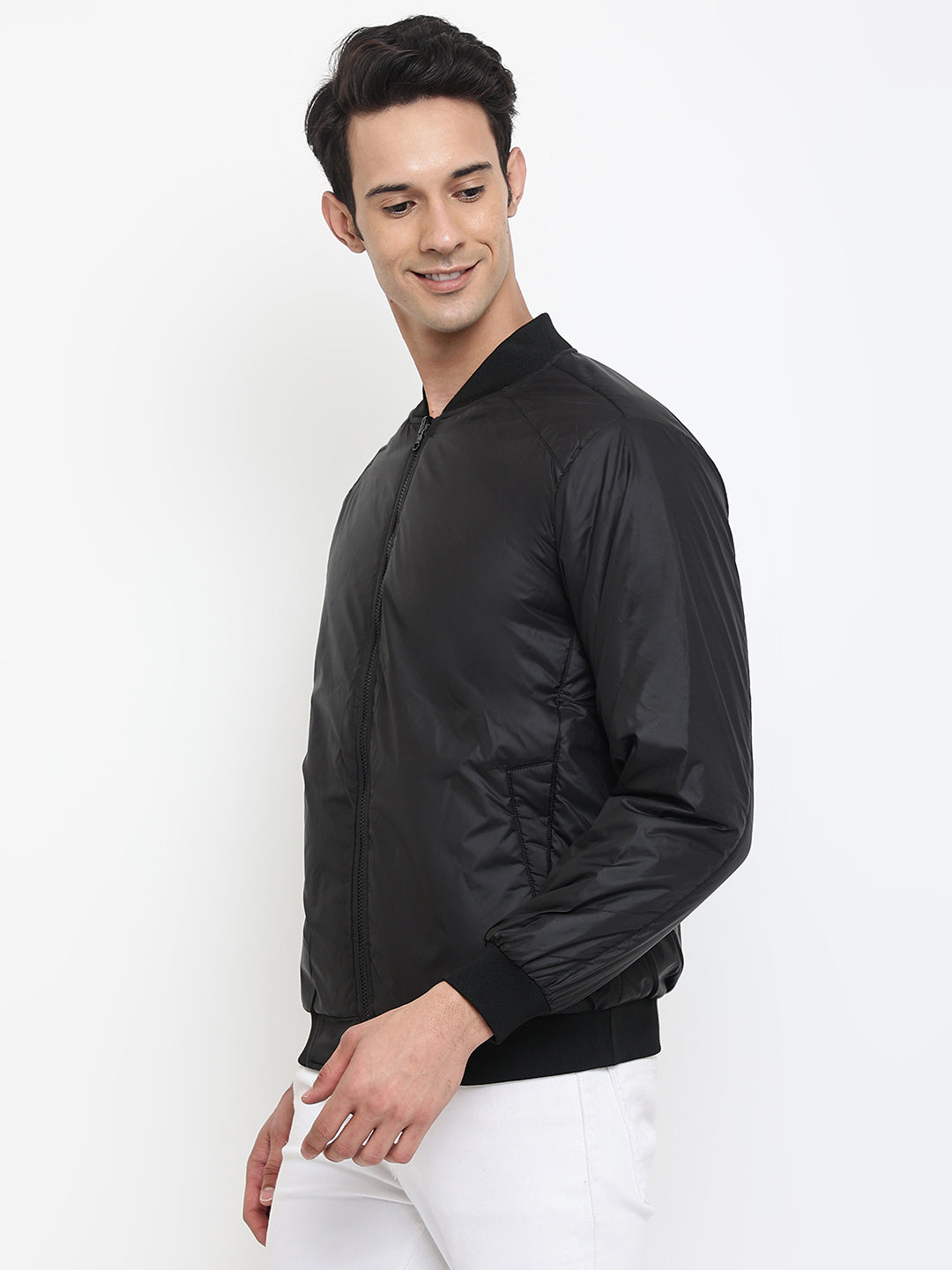 Cantabil Men Black Jacket (7047855997067)