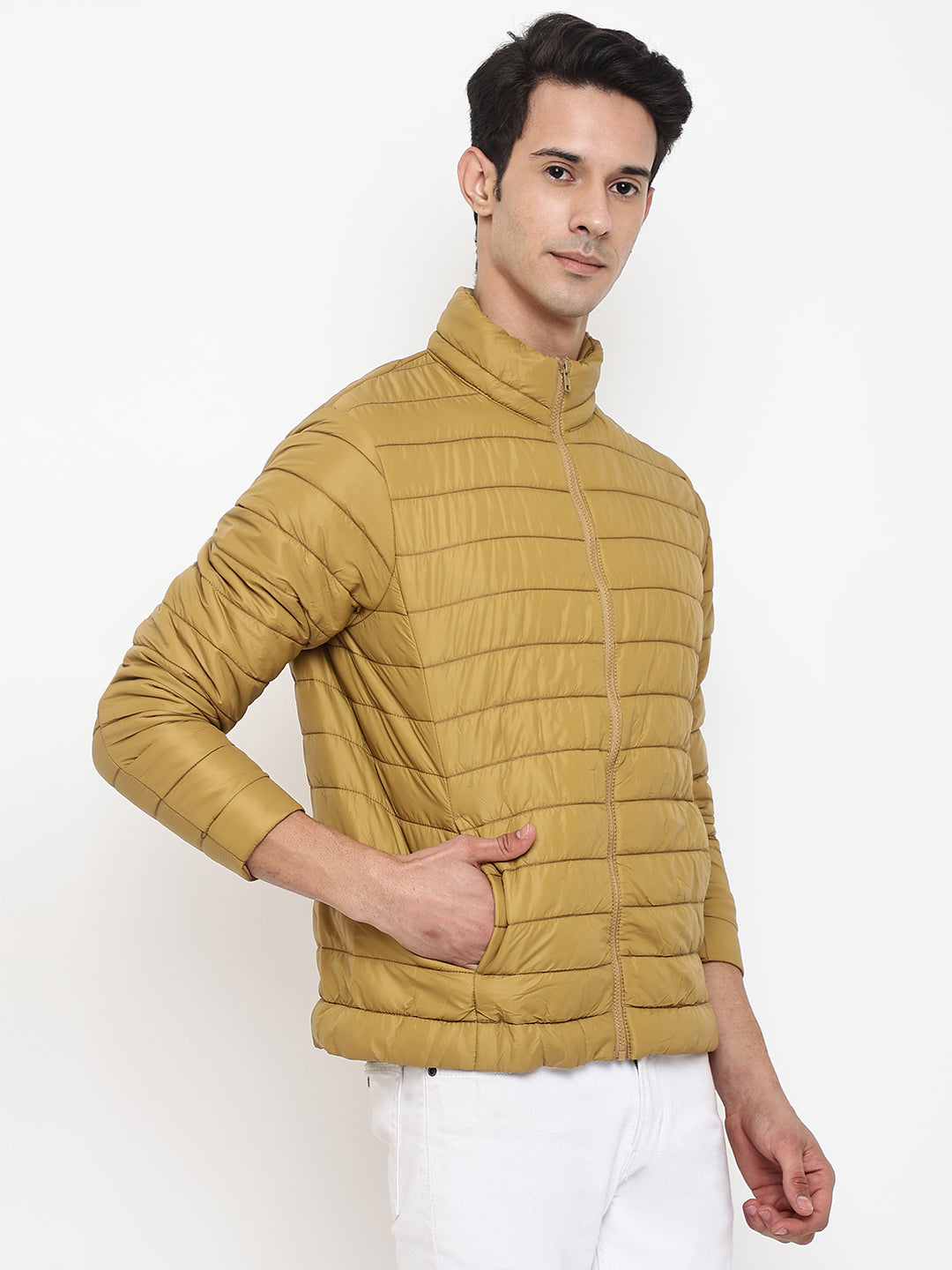 Cantabil Men Mustard Jacket (7047429718155)