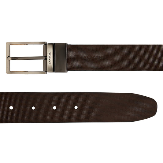 Cantabil Men Black Brown Belt (6805092368523)