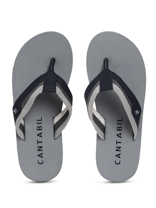 Cantabil Men Grey Slipper (7067463811211)