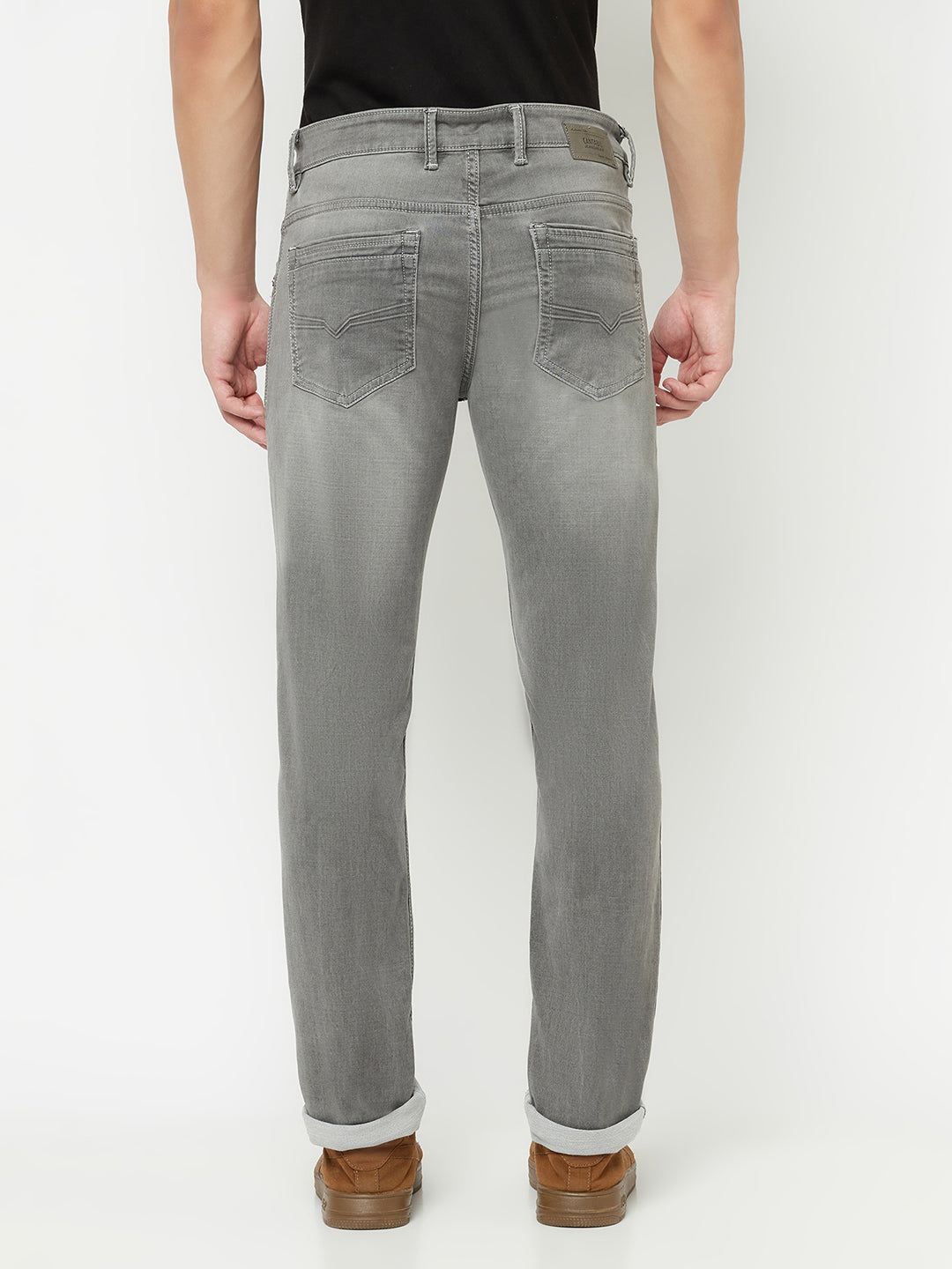 Cantabil Smoke Grey Men's Denim (6826972446859)