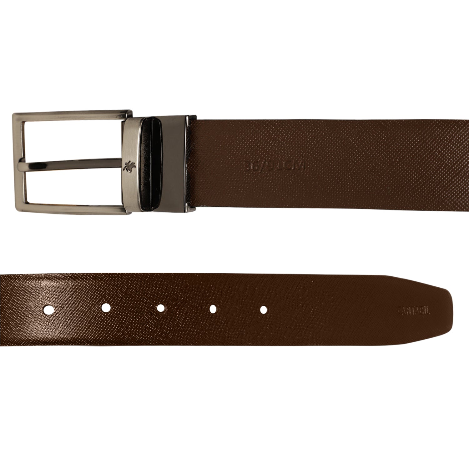 Cantabil Men Black Brown Belt (6805145747595)