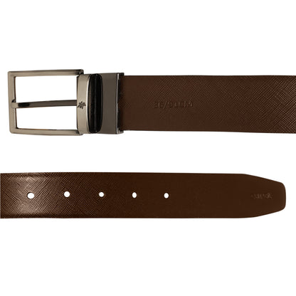 Cantabil Men Black Brown Belt (6805145747595)