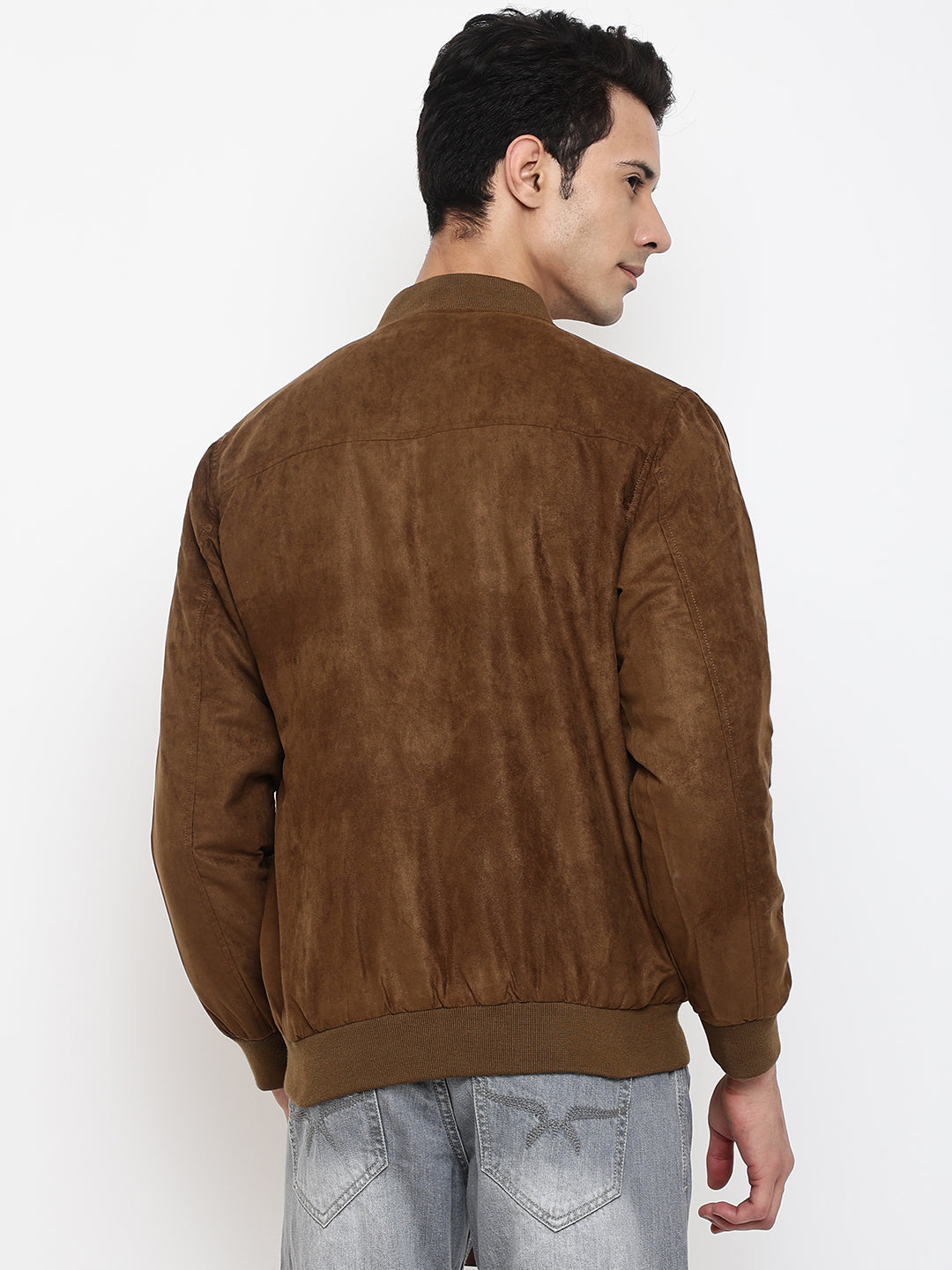 Cantabil Men Brown Jacket (7047832043659)