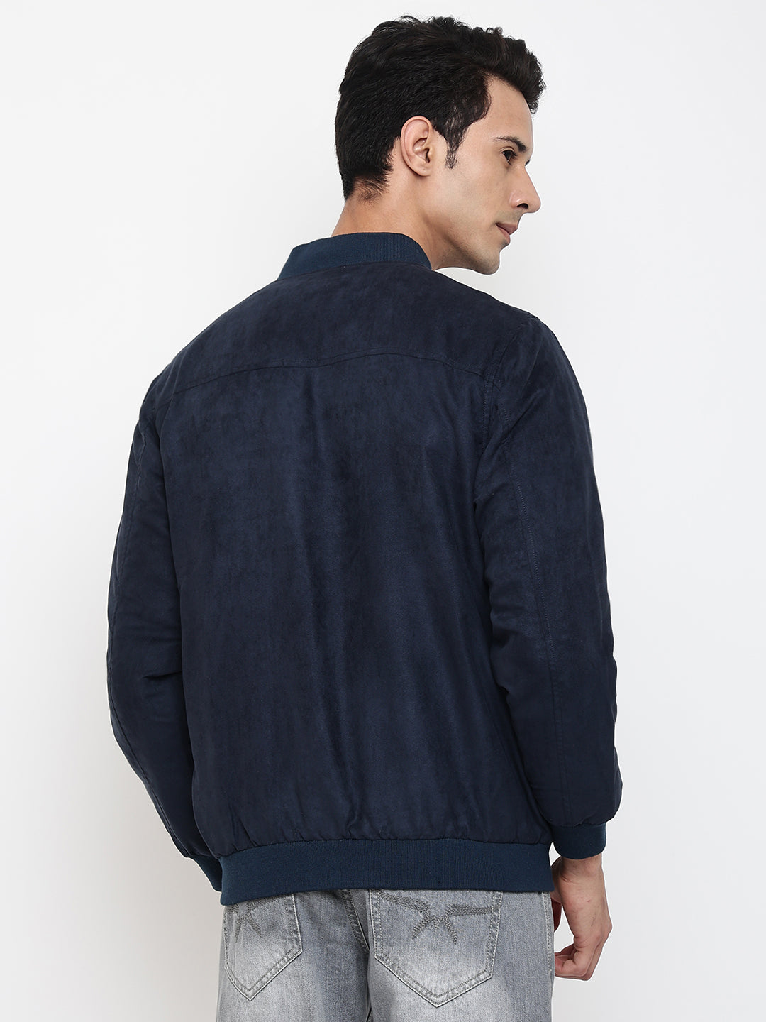 Cantabil Men Blue Jacket (7047834271883)