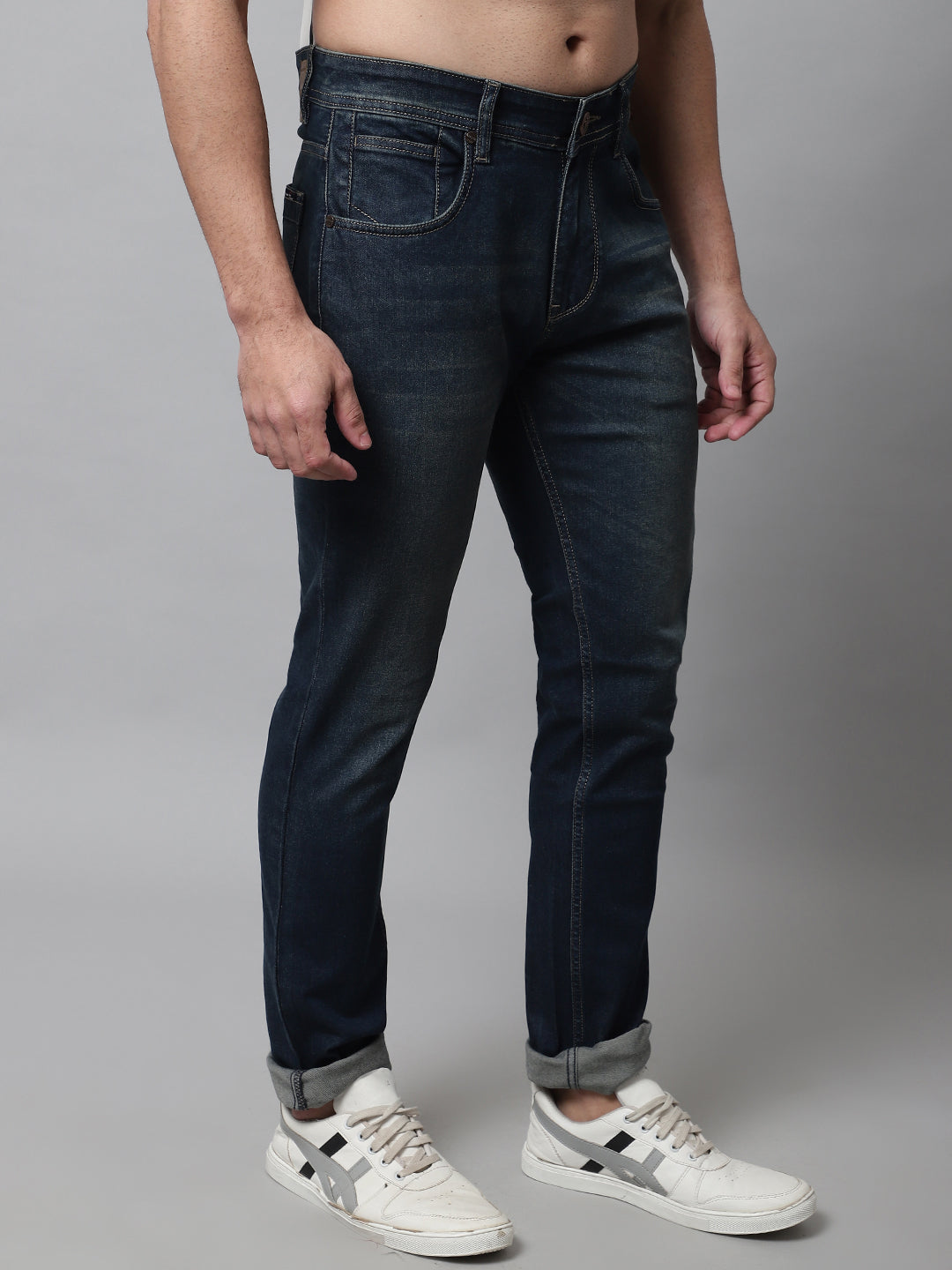 Cantabil Men's Dirty Earth Denim (7070261379211)