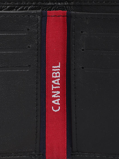 Cantabil Men Black Wallet (7067451162763)