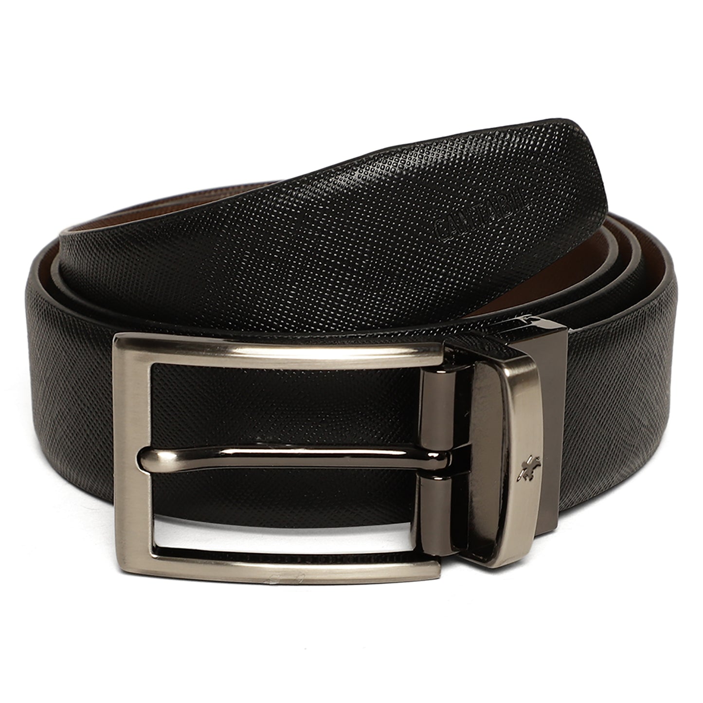 Cantabil Men Black Brown Belt (6805145747595)