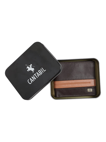 Cantabil Men Brown Wallet (7067446345867)