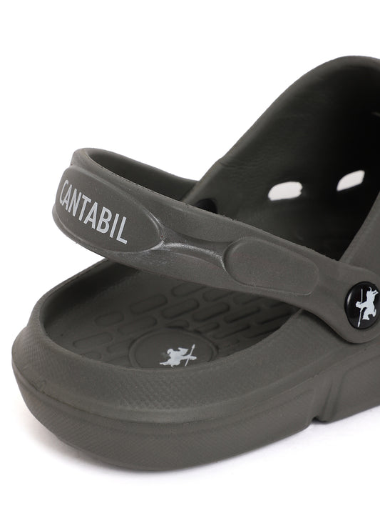 Cantabil Men Grey Clogs (7067465580683)