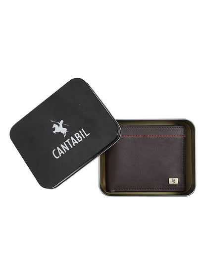 Cantabil Men Brown Wallet (7067456929931)