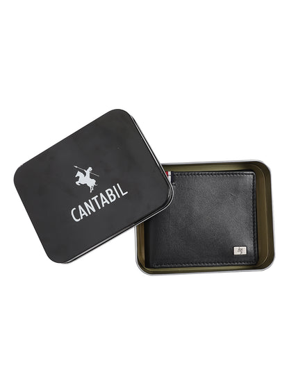 Cantabil Men Black Wallet (7067452047499)