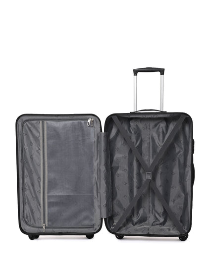 Cantabil Grey Hard 28 Inch Trolly Bag (7067914207371)