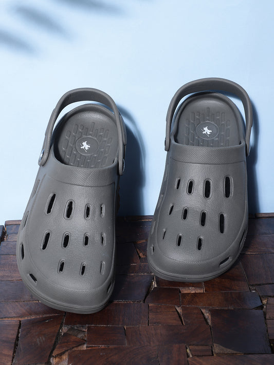 Cantabil Men Grey Clogs (7067465580683)