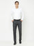 Cantabil Men's Charcoal Formal Trousers (6827903090827)