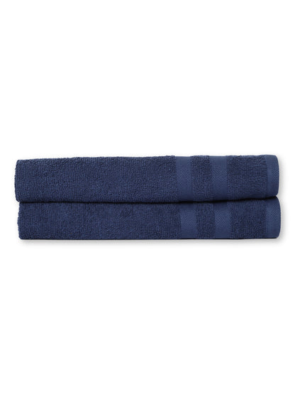 Cantabil Unisex Navy Hand Towel (7042198765707)