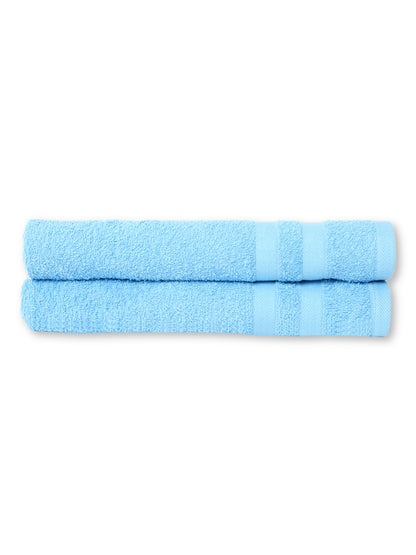 Cantabil Unisex Sky Blue Hand Towel (7042219376779)